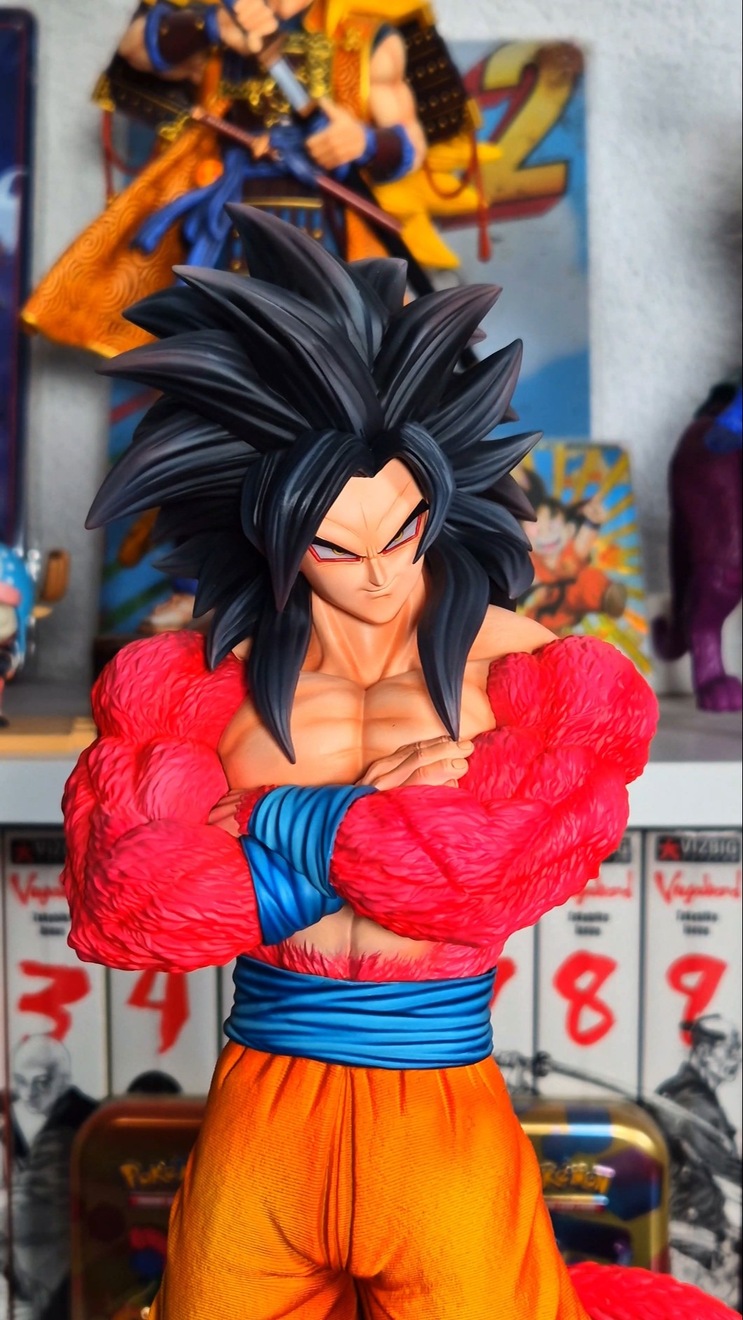 oidom_bye　PlanBーStudio　ゴジータ4 Plan B Studio - Super Saiyan Son Goku - Resin Statue SSJ4