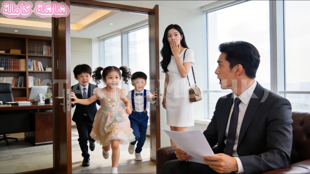 الجميع يعتقد أن الرئيس لا يمكنه الإنجاب، فظهرت أمامه ثلاثة أطفال يشبهونه! أليس تلك ال منذ خمس سنوات؟