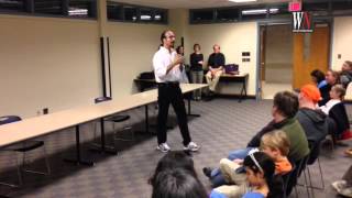 Jonathan Rand, author of American Chillers at CDL event. #authors