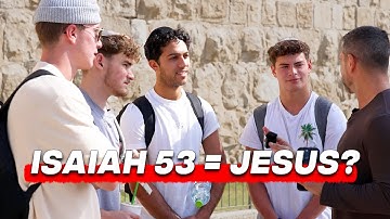 Isaiah 53 - “Sounds Like Jesus” | Jerusalem Street Interview