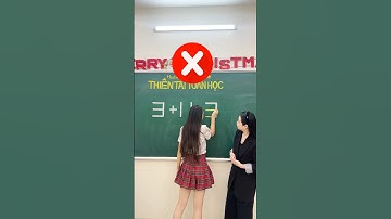 Tập 582: Thiên tài Toán học 🥰🔥 #short #shortvideo #maths #mathematics #toanthaymanhhung #hschool