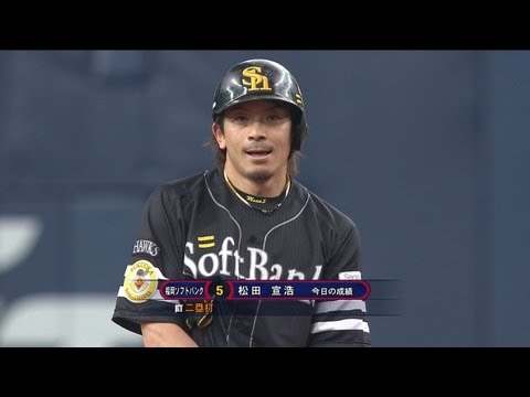 松田の適時打でペーニャは... 4月19日 オリックス‐ソフトバンク