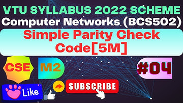 Simple Parity Check Code