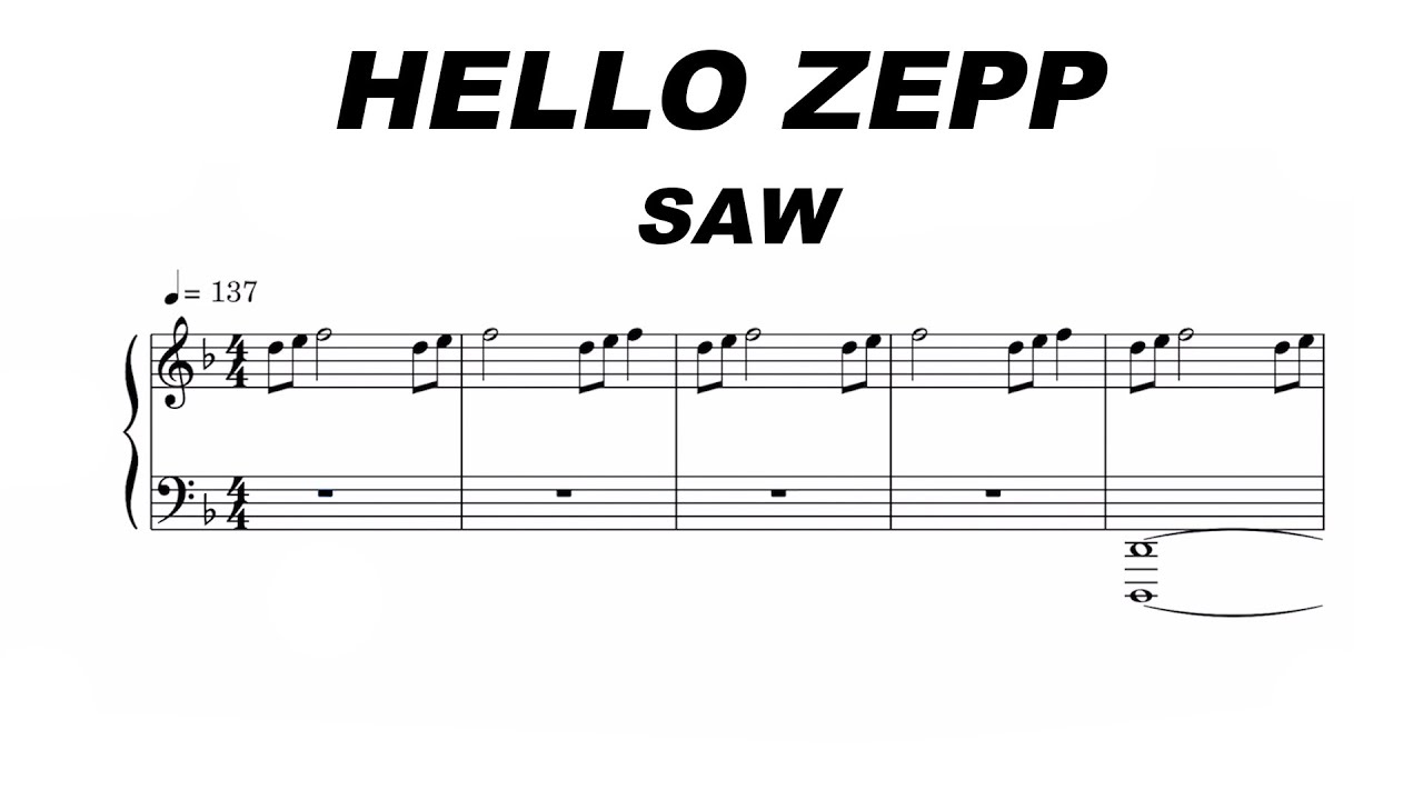 Música tema de Jogos Mortais (Hello Zepp) . . #saw #jogosmortais