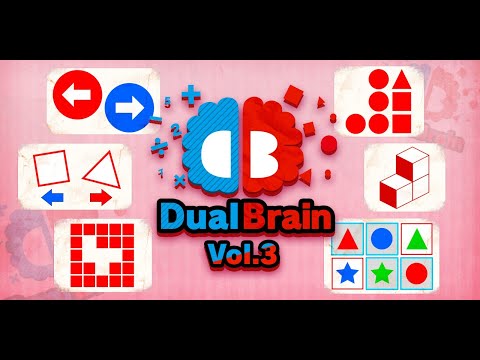 Dual Brain Vol.3: Shapes. Gameplay. Trailer. More about this game at the link below