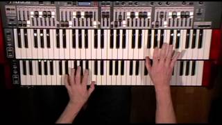The Cat (Jimmy Smith) - Nord C2D Hammond B-3 Organ Clone Clavia chords