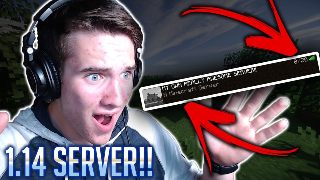 (FAST) HOW TO MAKE A MINECRAFT 1.14 SERVER!! [Updated 2019] - YouTube
