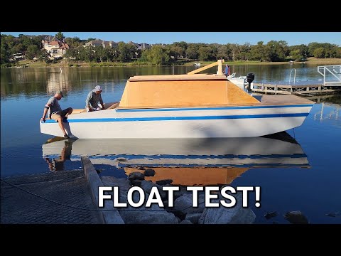 The Eagle Scow Project- Float test