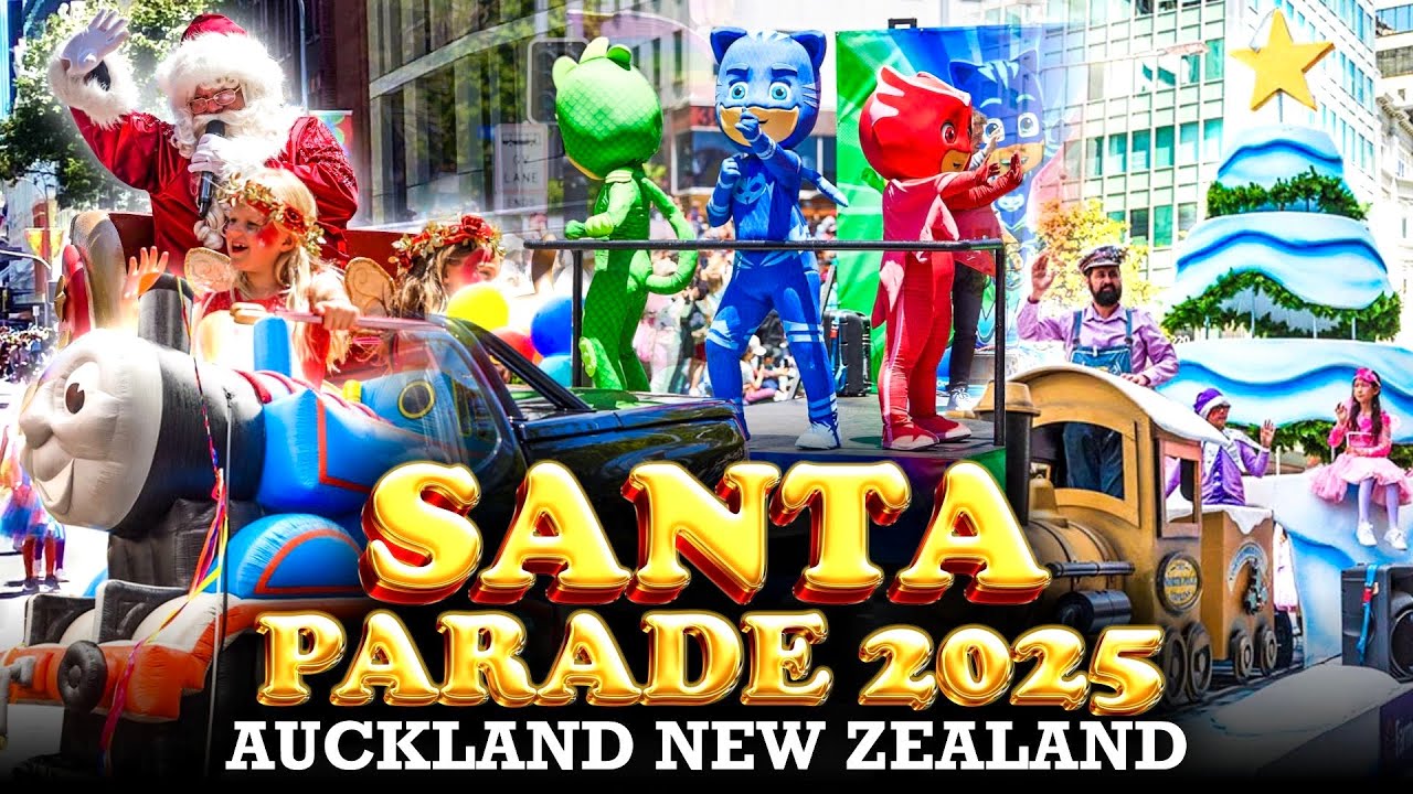 Auckland Farmers Santa Parade 2025 - Spectacular Floats & Festive Fun!