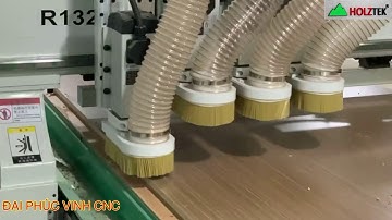 MÁY CNC NESTING 4 ĐẦU HOLZTEK R-1325R4. MÁY ROUTER CNC 4 Trục Holztek