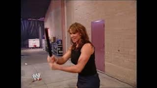 Smackdown 7.24.03 - Sable and Stephanie McMahon Parking Lot Fight