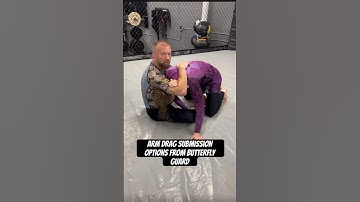 Arm Drag Submission Options from Butterfly Guard