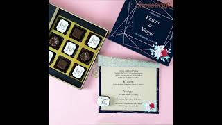 Innovative Wedding Invites By Chococraft