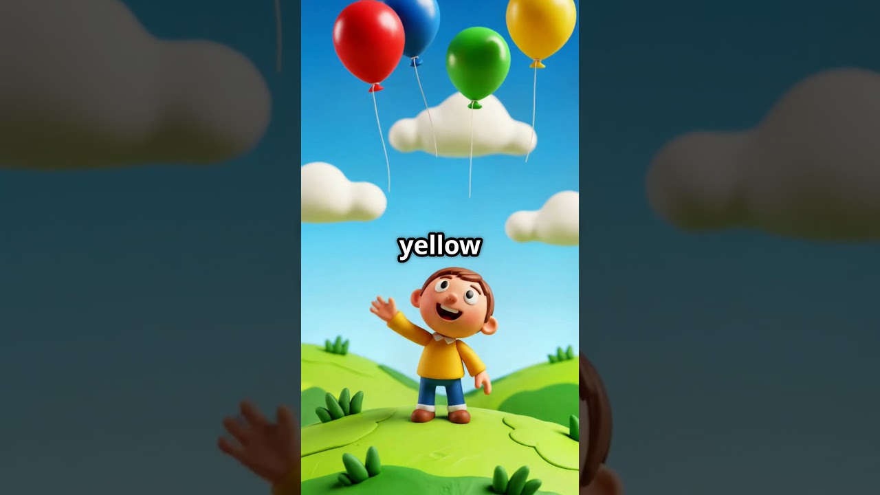 The Balloon Adventure - Learn Colors 