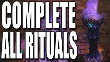 "Black Ops 3 Zombies" How To Complete All Rituals and All Ritual Part Locations on Shadows of Evil