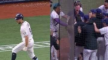 Brandon Lowe Walks It Off For The Rays With A 2-Run HR 🤫!!!!