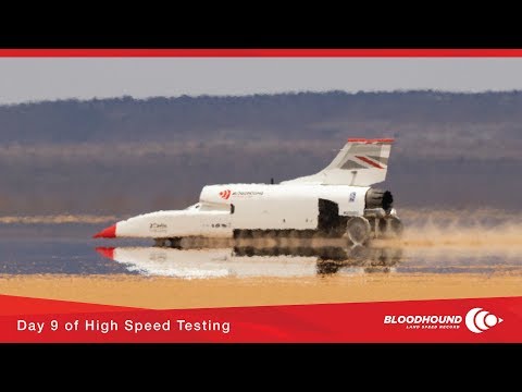 FIRST Bloodhound LSR Run! | #2019HST