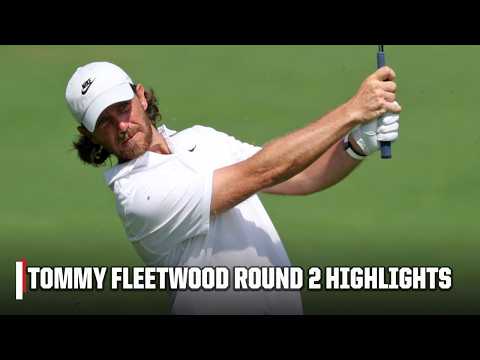 CHASING WIN NO. 1 📈 Tommy Fleetwood HIGHLIGHTS 🔥 Round 2 of the BMW Championship | Gold on ESPN