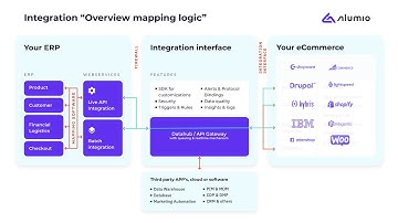 Integrate your ERP with e commerce and no limitations  - Alumio