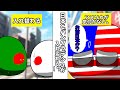 【ポーランドボール】日本とバングラデシュが入れ替わる！？それでもアメリカが気付かない…