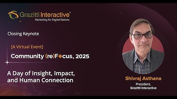 Community (re)Focus 2025 Closing Keynote | The Future of AI and Human Connection by Shivraj Asthana
