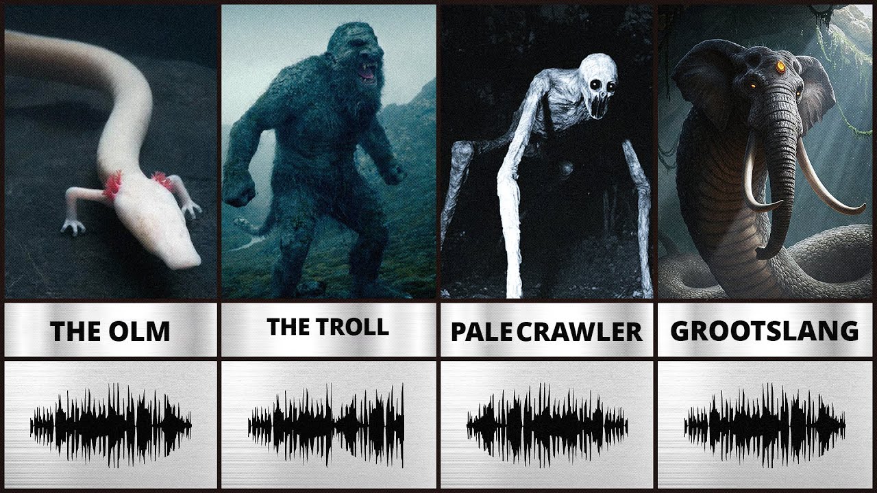 Mythical Cave Creatures Sounds (with audio)