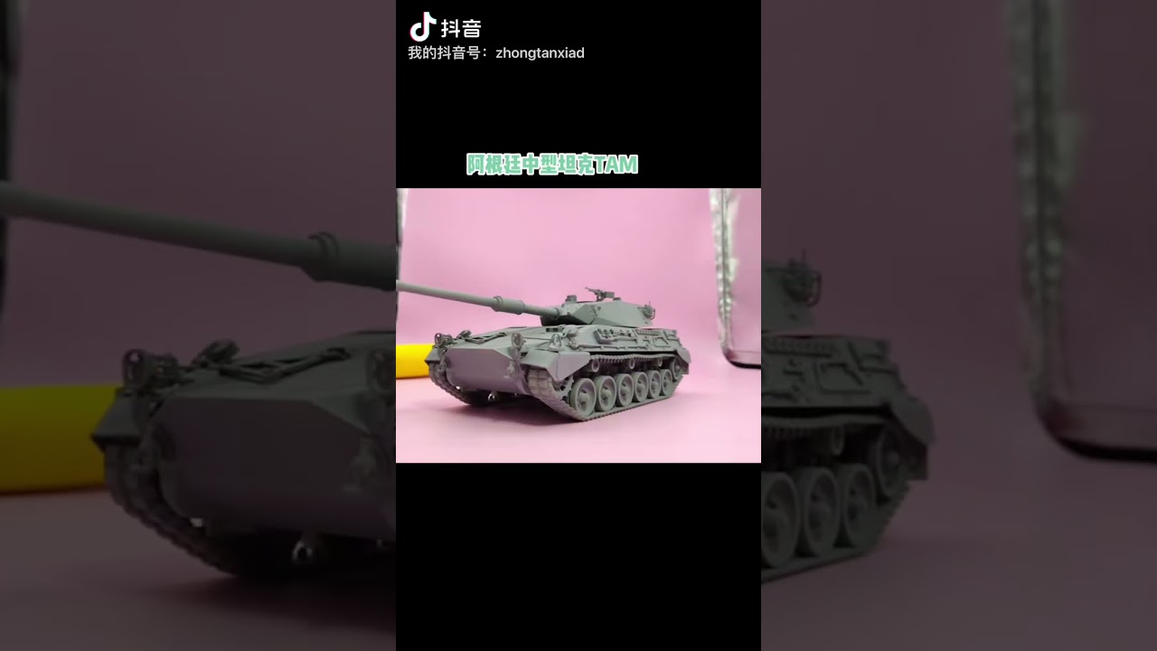 【Amazon Banana tank】1/35 Argentine Medium Tank TAM resin model