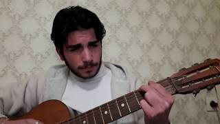 Video thumbnail of "სულიკო გიტარაზე (აკორდები აღწერაში) - suliko gitaraze"