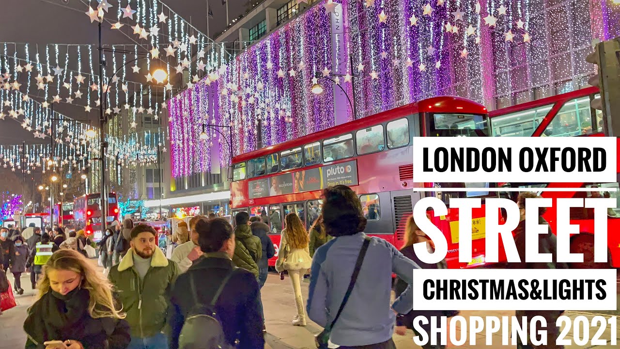 London Oxford Street Christmas Shopping | Central London Christmas Lights Tour | London Walk[4K HDR]