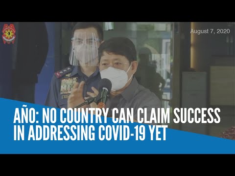 Año: No country can claim success in addressing COVID-19 yet