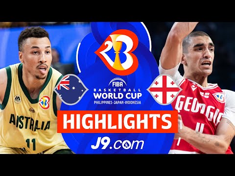 Australia 🇦🇺 vs Georgia 🇬🇪 | J9 Highlights | FIBA Basketball World Cup 2023