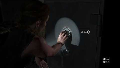 (Abby First Safe Combination) The Last of Us 2