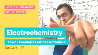 Electrochemistry | Electrolysis - Faraday's First & Second Law |Numerical | GC 3.0 | JEE NEET Boards