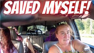 Saved Myself From Another Crash ! Driving fails -learn how to drive  #1591