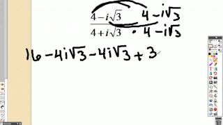 Algebra 2 5.4 Part 4 Examples Factor Complex Numbers
