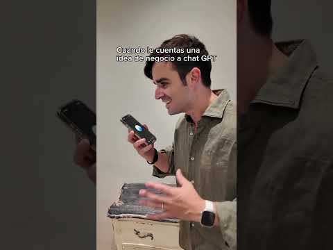 ChatGpt cuando le cuentas una idea de negocio 👀 #humor #ia #chatgpt | con @Nacho Gil Conesa