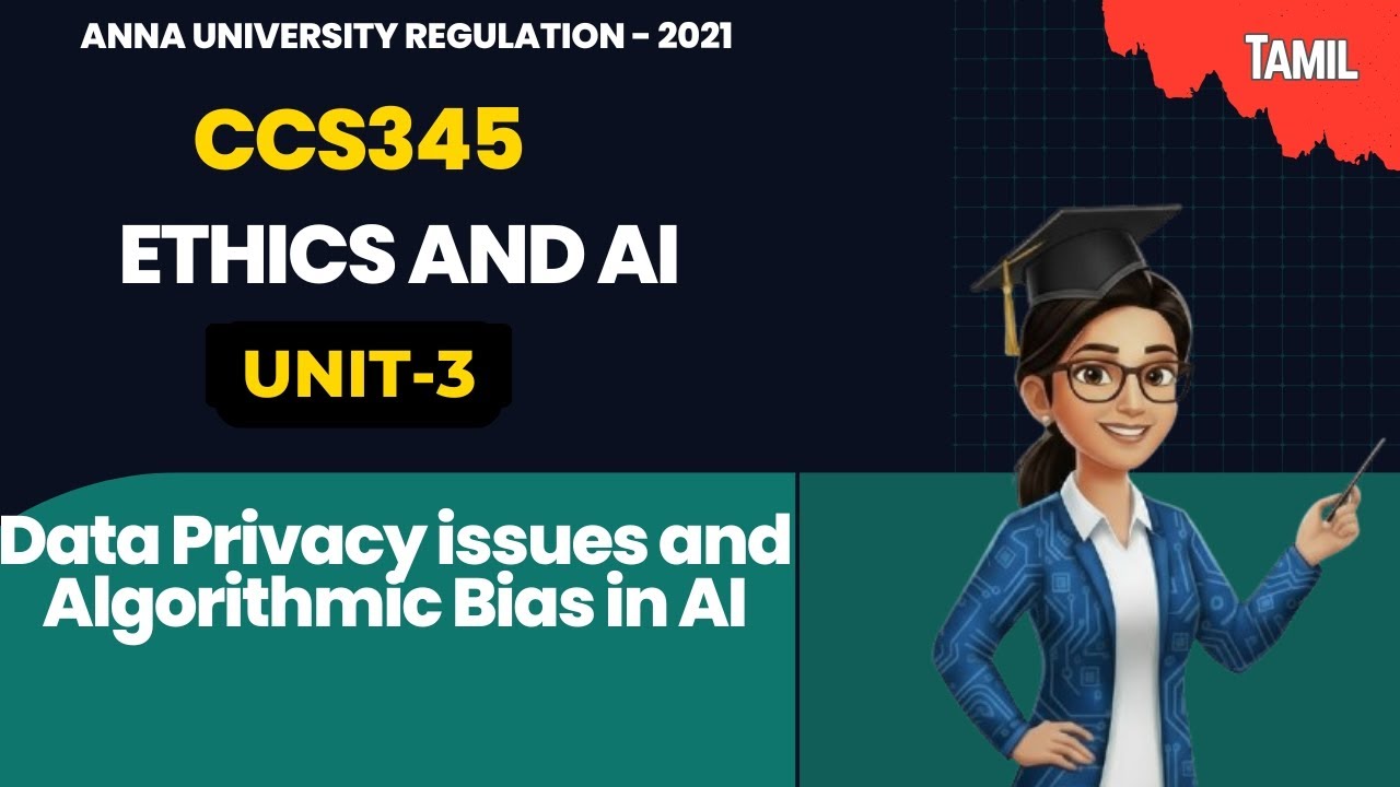 Data privacy issues and Algorithmic Bias in AI- Ethics and AI CCS345 ...