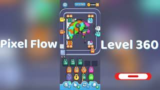 🎮 Pixel Flow Level 360 Walkthrough | Go Answer 🧩✨ screenshot 2