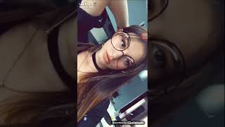 Lea Elui Ginet Dancing In Snapchat