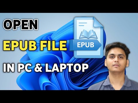 How to open epub file in laptop | read epub files on pc | view epub files on windows 11
