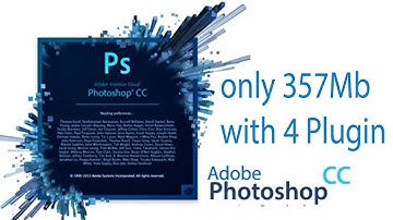 Download Photoshop CC With 4 Plugin Installed Only 357 Mb