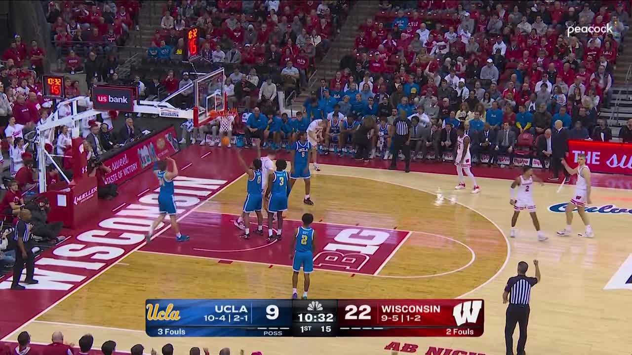 Nolan Winter Through Traffic AND-1 vs. UCLA | Wisconsin Basketball