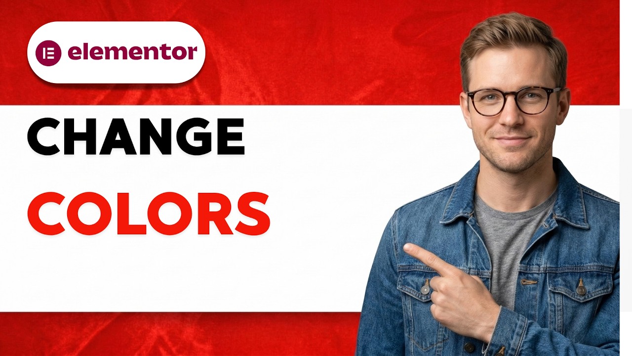 How to Change Colors in Elementor [2026 Full Guide] - YouTube