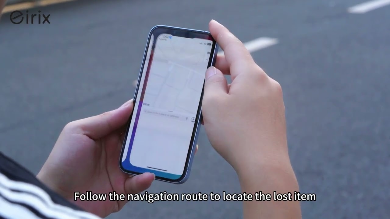 eirix tacker card for iPhone (iOS), Wallet Tracker Card