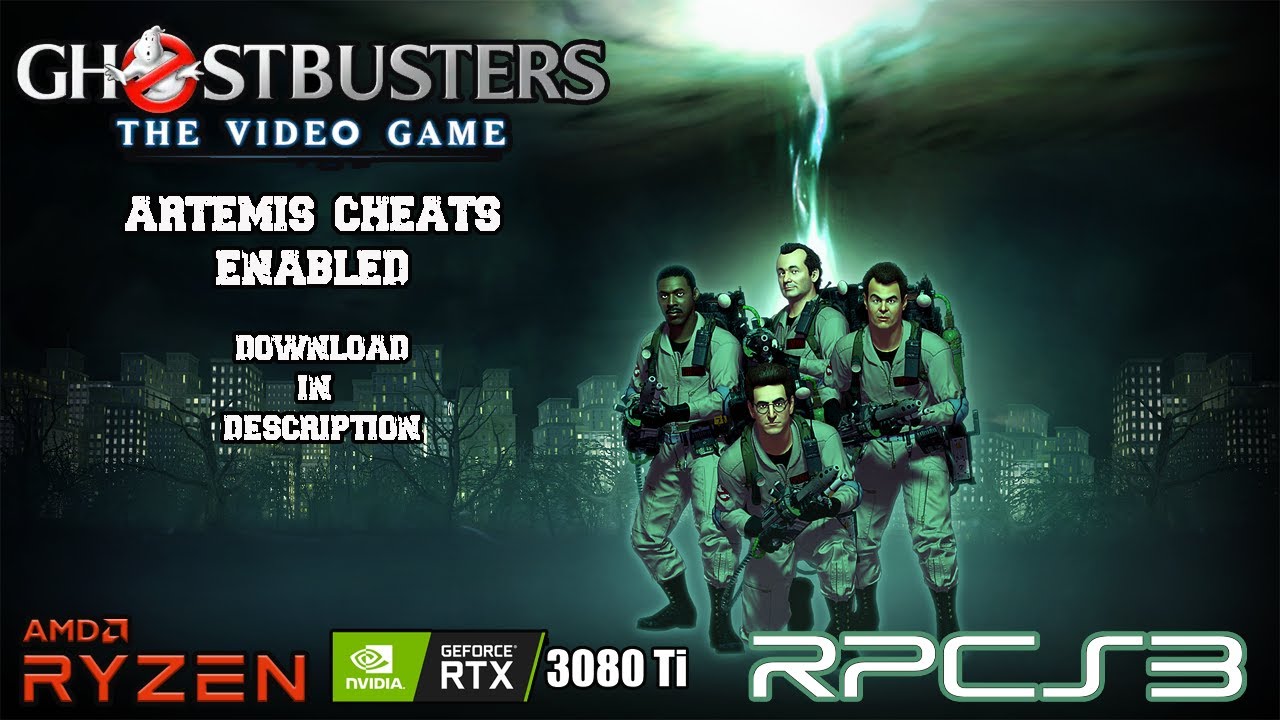 RPCS3 v0.0.26 Ghostbusters The Video Game Artemis Cheats Enabled