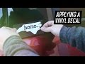 How To Apply Vinyl Decal