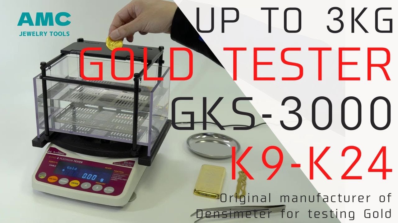 Easy And Accurate Precious Metal Tester Gold / Platinum / Silver-  AlfaMirage GK Series 