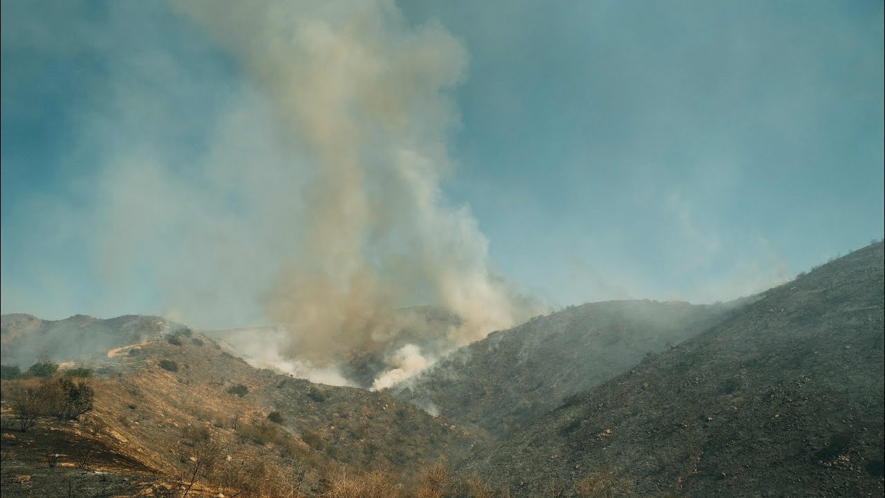 100+ Acre Brush Fire (HEAVYFIRE) in Shadow Hills San Fernando Valley # ...