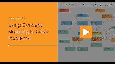 How to Use Concept Mapping to Solve Complex Problems | Cardsmith