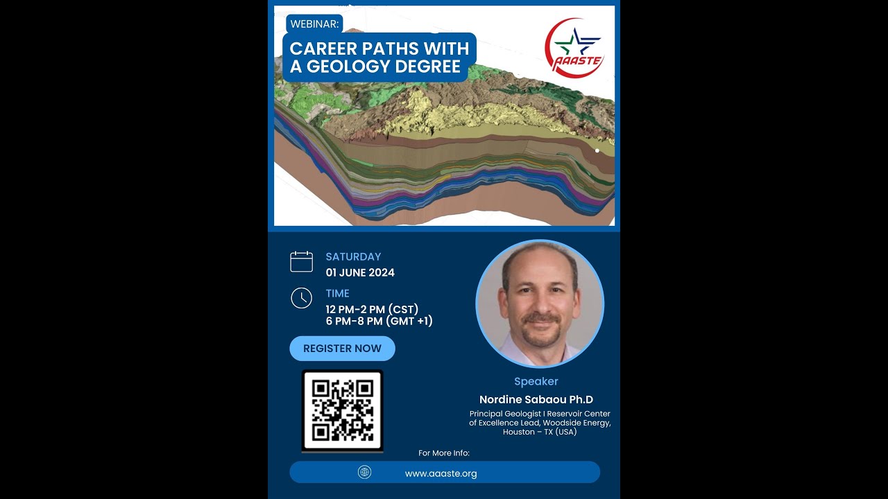 AAASTE Webinar  Career Paths You Can Take With a Geology Degree